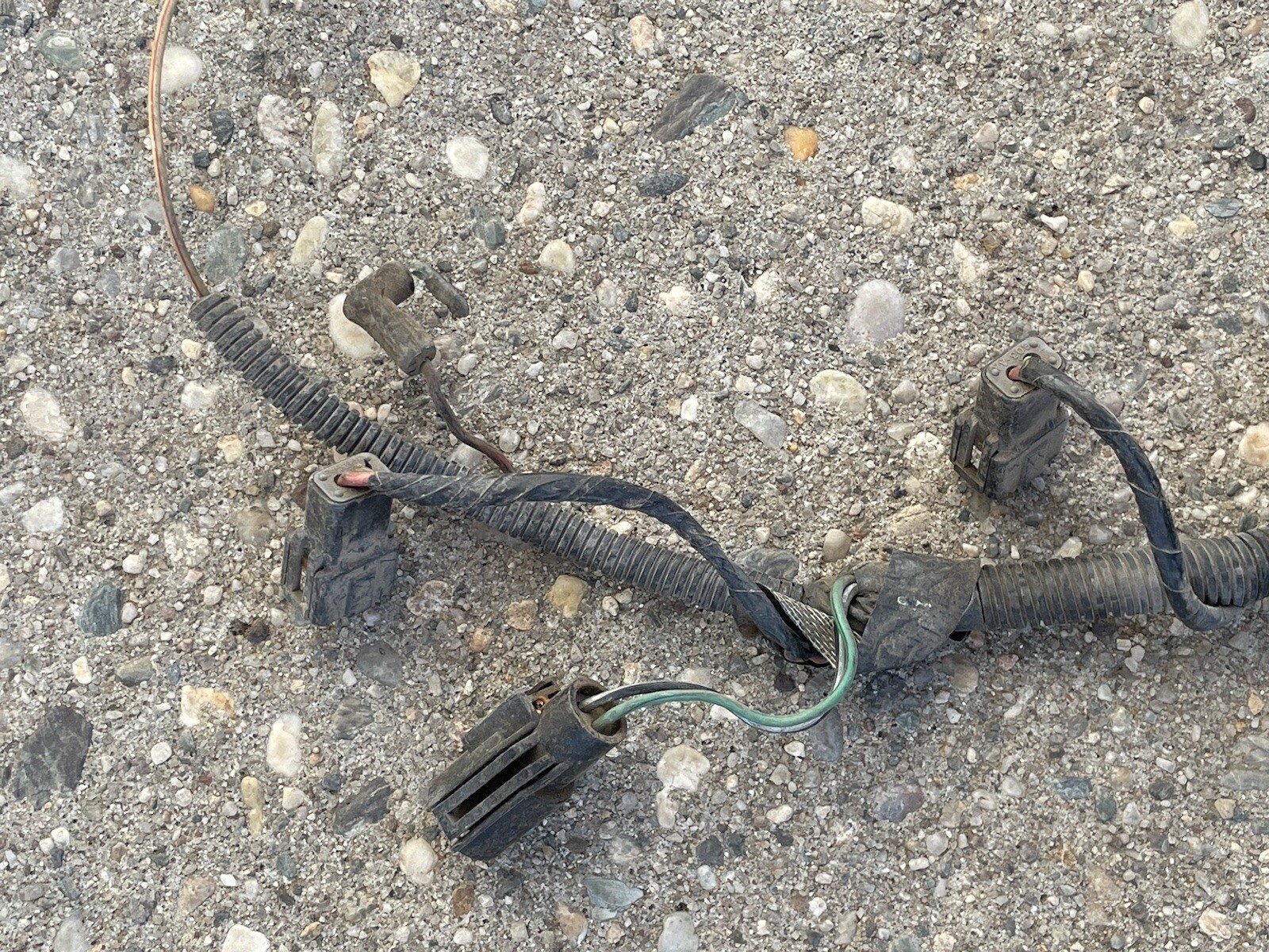 8793 Mustang Fuel Injector Wiring Harness 5.0 V8 Foxbody 19871993 OEM