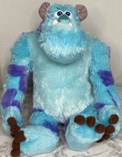 Monsters Inc Sully Plush Disney Pixar Blue Monster Sullivan 12" Seated Sulley
