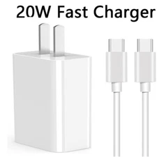 20W USB C Charger for Google Pixel 10/9 Pro XL Fast Charging Block/6FT Cable