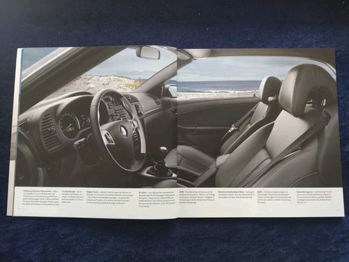 Saab 93 Cabrio Cabriolet Prospekt 2006 + Preisliste - Picture 6 of 11