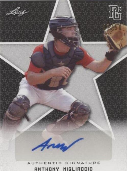 2020 Leaf Perfect Game National Showcase - Anthony Migliaccio #BA-AM2 - 1 of 1