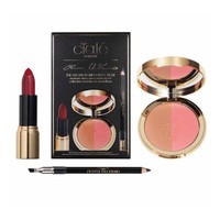 Ciate Olivia Palermo Cheekbone Cheat Duo + Velveteen Lipstick + Black Eye Liner Ciate Olivia Palermo Cheekbone Cheat Duo + Velveteen Lipstick + Black Eye Liner