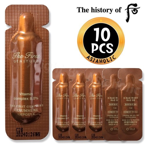 O HUI The First Geniture Genummune Ampoule 1ml x 10pcs (10ml) Sample Newest OHUI - Picture 10 of 12