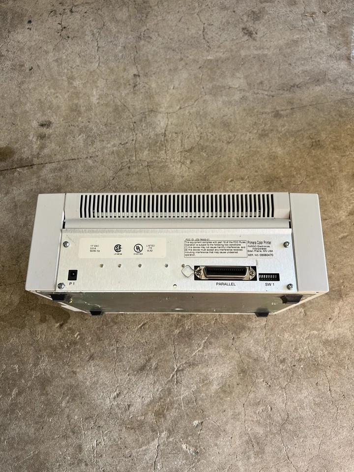 Primera Color Printer Thermal Transfer Color Printer (No AC Adapter) Tested - Image 4 of 4