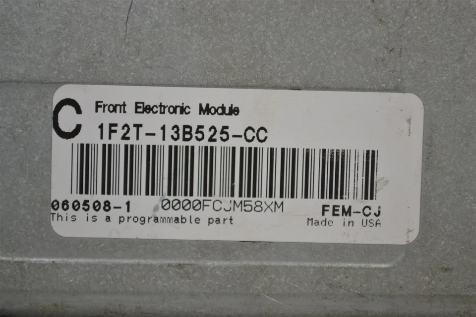 1F2T13B525CC FORD WINDSTAR 01-03 MULTIFUNCTION COMPUTER CONTROL OEM 12i1 255 B6 - Image 2 of 4