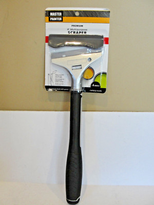 Master Painter 154993 4'' Multipurpose Scraper/Wall Stripper Aluminum Head
