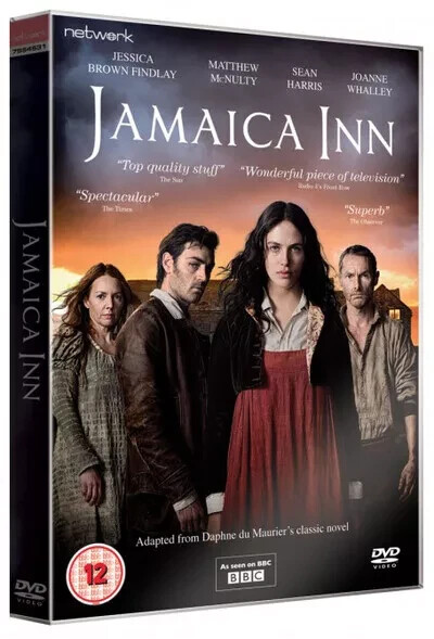 Jamaica Inn DVD (2016) Jessica Brown Findlay R2- FREE POST!!!!