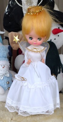 VTG Roman Kogei Angel Big Eyes Music Silent Night WORKS W/Marshall Fields box