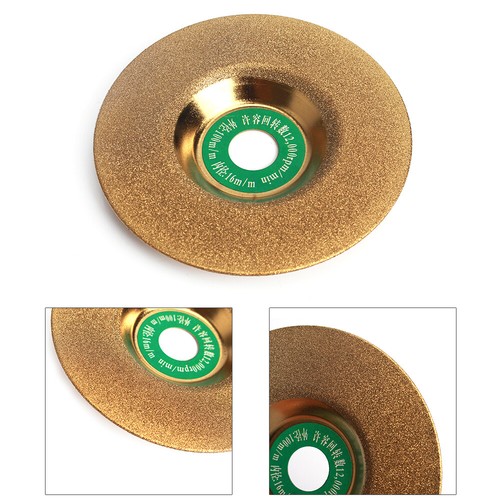 Disco de corte de diamante de rueda abrasiva de taza de 4 pulgadas para herramienta de corte de azulejos de piedra de mármol - Imagen 1 de 10