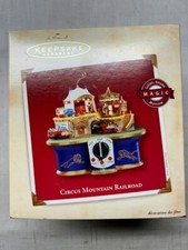 Hallmark Keepsake 2002 Magic Ornament Circus Mountain Railroad