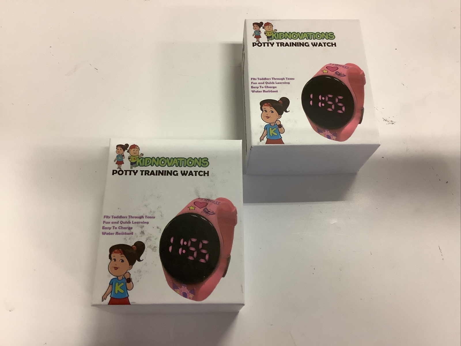QTY 2 Kidnovations Potty Trainin Digital Watch Water Resistant qty-2-kidnovations-potty-trainin-digital-watch-water-resistant