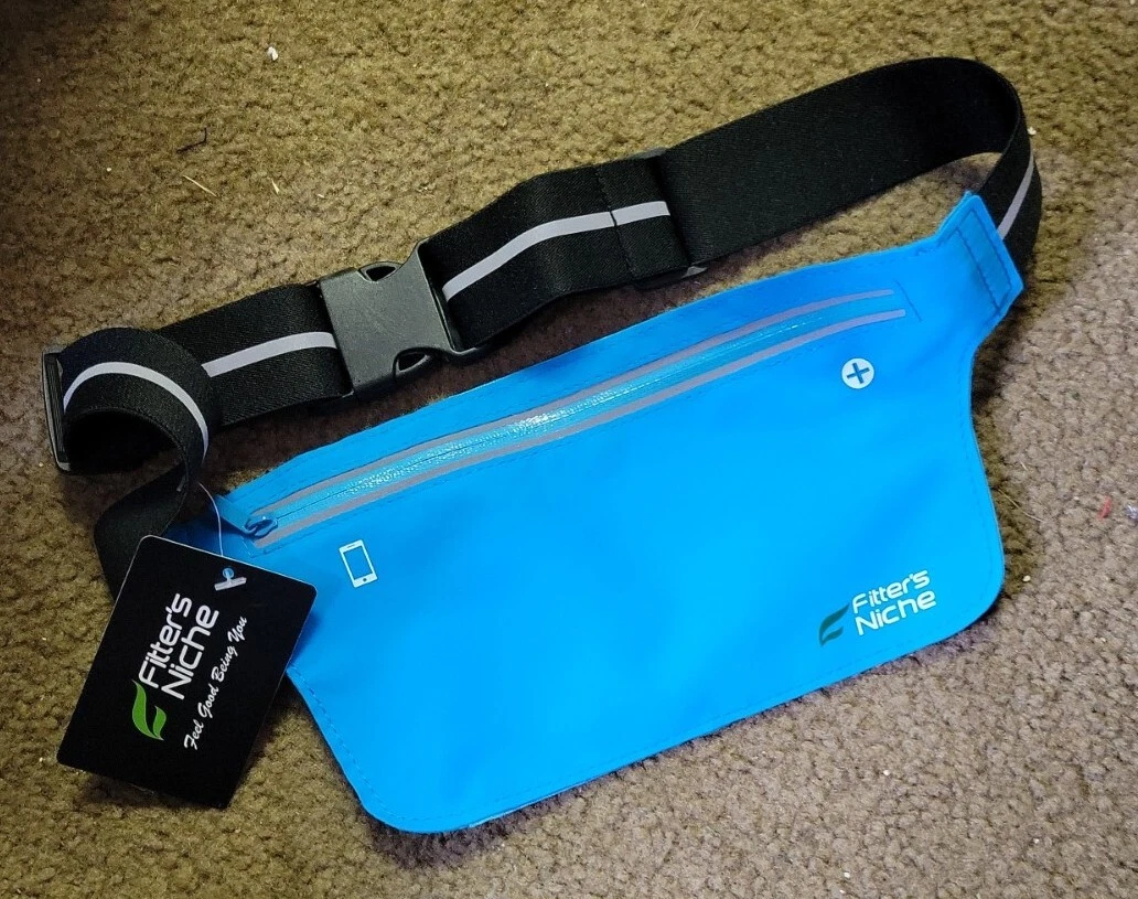 Aftershokz Sport Belt Running Belt Waist Pack Fanny Slim Waistband