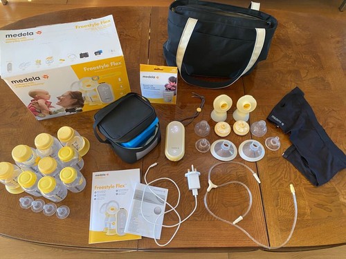 de senos eléctrico Medela Freestyle Flex - amarillo + 7612367065795 |