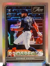 2022 PANINI THREE AND TWO GEORGE VALERA 01/15 SILVER FOIL RC SSP GUARDIANS 1/