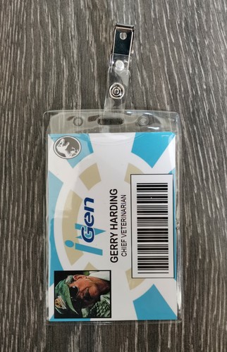 Jurassic Park - Clip-on InGen ID Photo Pass Badge Set Prop Collection Cosplay - Picture 32 of 53