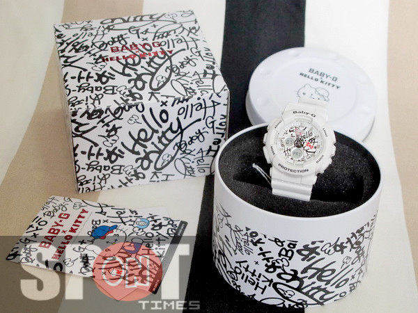 Casio Baby-G x Hello Kitty Limited Edition Ladies Watch BA-120KT-7