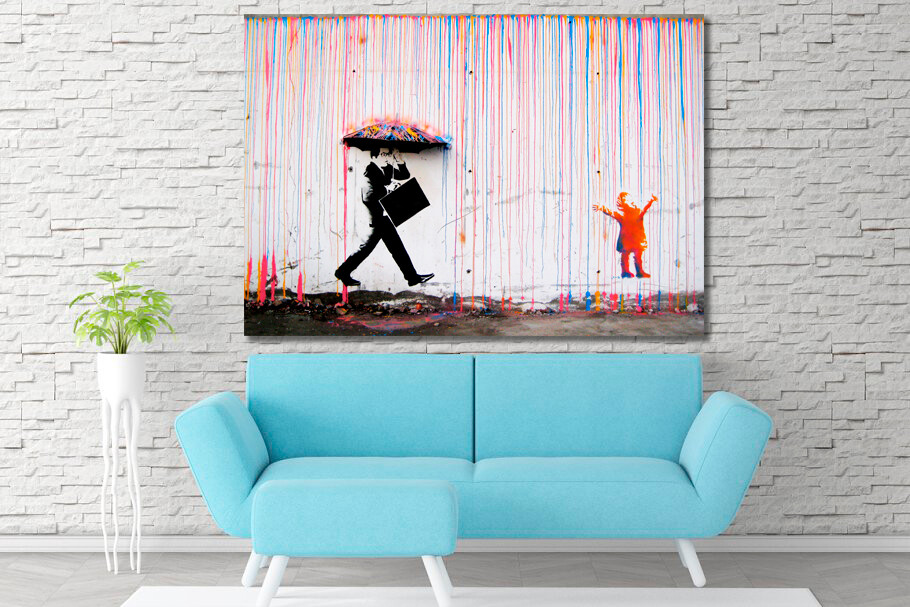 ★Europeam Bob作品『Chase The Rainbow』Banksy ☆Europeam Bob作品『Chase The Rainbow』Banksy ☆Europeam Bob