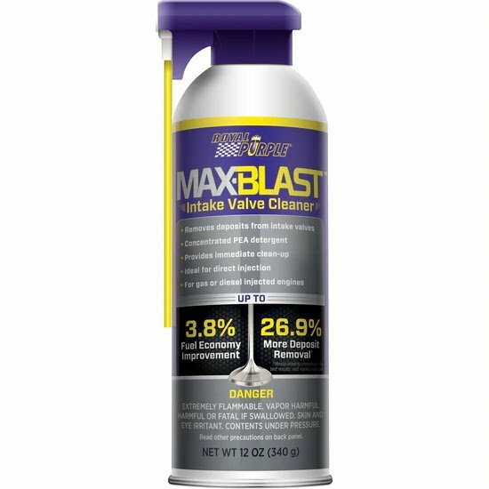 ROYAL PURPLE 11853 Max Blast Intake Cleaner Spray Throttle Body mass