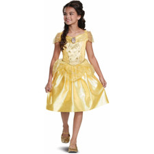 COSTUME PRINCIPESSE DISNEY VESTITO BELLA E LA BESTIA FESTA CARNEVALE IN MASCHERA