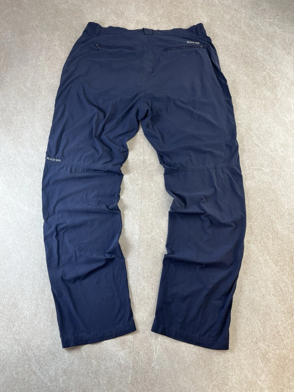 Black Yak Overland Travel Trousers Navy Nylon Stretch Hiking Trekking Men’s 36W
Opens in a new windo