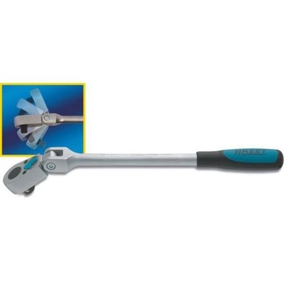 JAN HAZET 8816G 3/8 DRIVE FLEX HEAD RATCHET HANDLE 30T NEW
