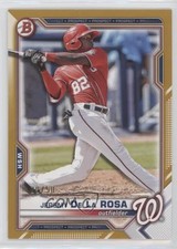 2021 Bowman Draft Gold 29/50 Jeremy De La Rosa #BD-2 0c3e