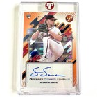 2025 Topps Pristine Encased Spencer Schwellenbach Auto Orange /25 RC Autograph