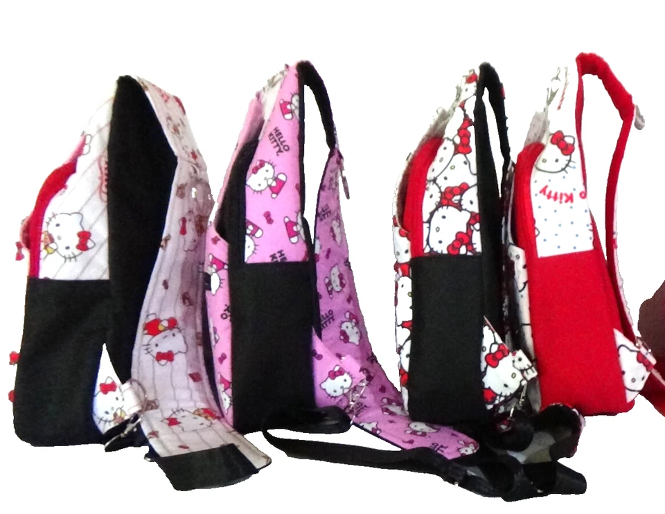 Handmade Retro Sling Bag Hello Kitty for Kids/ Teens/ Adults. 5prints, Specify - Image 3 of 4