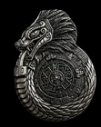 2025 Fiji 1 Dollar 1 oz .999 Fine Silver Phoenix Art Round High Relief – No Box