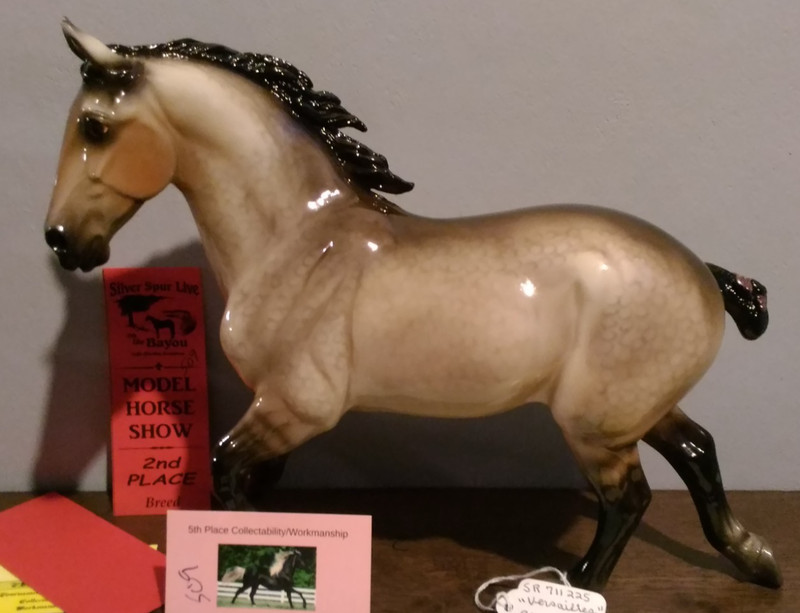 Breyer Breyerfest 2015 Versailles Special Run Glossy Rose Gray Dappled Wixom