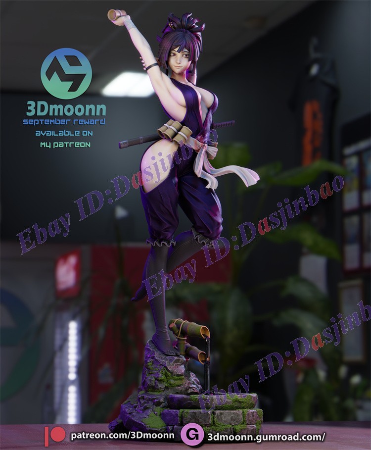 YUZURIHA 1/12 1/6 1/4 1/3 3D Print Model Kit Unpainted Unassembled 3 ...