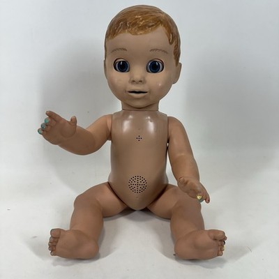 Luva Bella  Interactive Baby Doll Dirty Blonde Blue Eyes Tested Has Issues