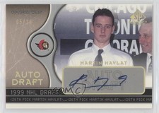 2005-06 SP Game Used Edition Auto Draft 5/26 Martin Havlat #AD-HV Auto 0c3