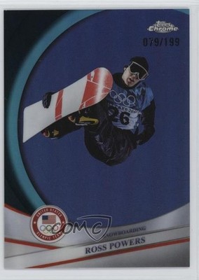 2026 Chrome US Winter Olympic & Paralympic Team Hopefuls 79/199 Ross Powers 0xr1