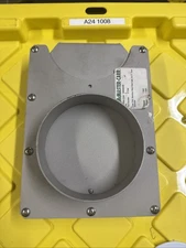 5” stainless steel blast gate 2712K6 mcmaster 316L 5” Duct Diameter USA