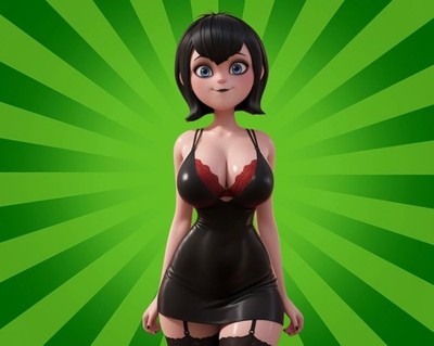 Mavis Waifu Sticker 5  Vampire Cartoon Sticker 
