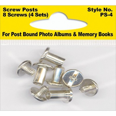 6 Pack - Pioneer Screw Post Extenders Male/Female End Post-8/Pkg - PS4
