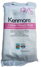 Kenmore 53292 6 Pack Type Q HEPA Vacuum Bags for Canister Vacuums