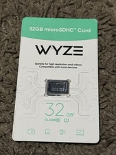 Wyze Labs 32GB Class 10 MicroSDHC Memory Card - WYZEMSD32C10