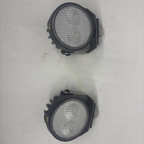 SET OF 2 GROTE LED WORK LIGHTS FLOOD ROUND SPOTLIGHT VEHICLE TRUCK PIGTAIL BLACK - Picture 19 of 24