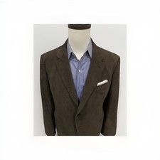 ARMANI COLLEZIONI BROWN SPORT COAT 44-46R VGC 
