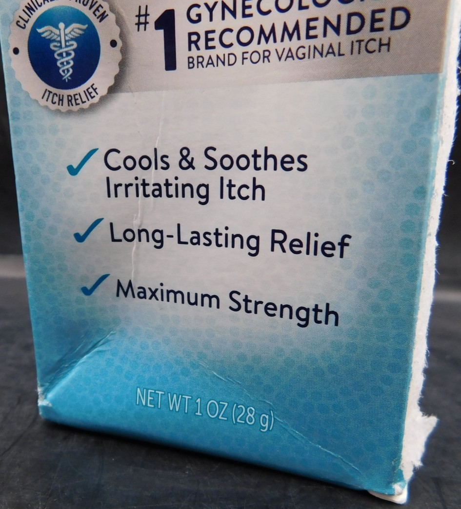 4 Pk Monistat Care Instant Itch Relief Cream W Aloe Vera 1oz Ea Exp: 9/26 New