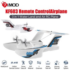 KF603 RC Glider 2.4G 3CH Radio Control Aircraft Sea and Air RC Plane EPP Foam