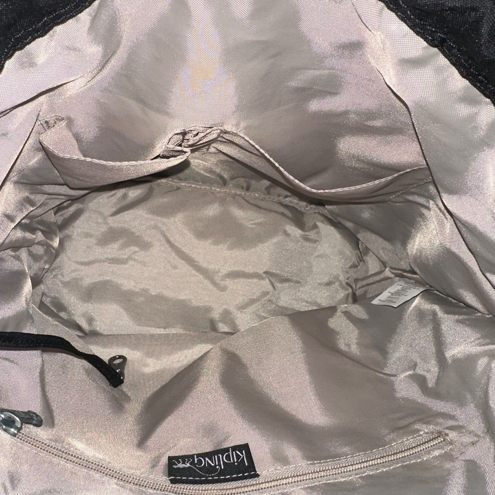 Kipling Joetsu Small Black Backpack Silver Hardwa… - image 8