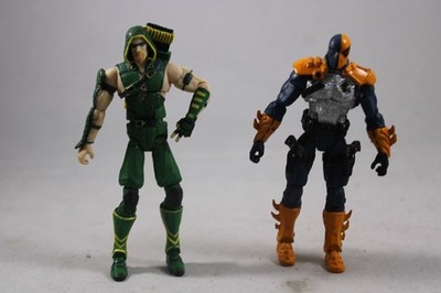 DC direct collectibles Green Arrow vs DEATHSTROKE 2013 Injustice universe batman