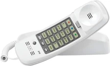AT&T 210 Corded TRIMLINE Phone with 13-Number Memory