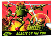 Mars Attacks The Deleted Scenes Robots on the Run 2012 Topps Trading Card