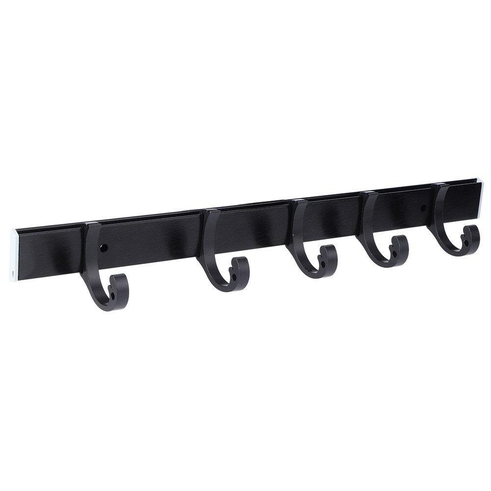 New Household Bathroom Toilet Wall Mounted Space Aluminum Towel Hook Hanging Ho
