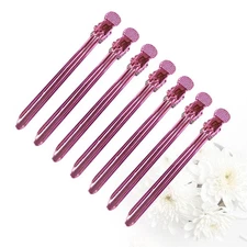 12 Pcs Hair Clips Holding Locks Duck Billed Hairdressing Clamps Fixing