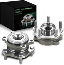Set of 2 Front Wheel Bearing and Hub Assembly with 5-Lug Fit for:-Nissan Rogue